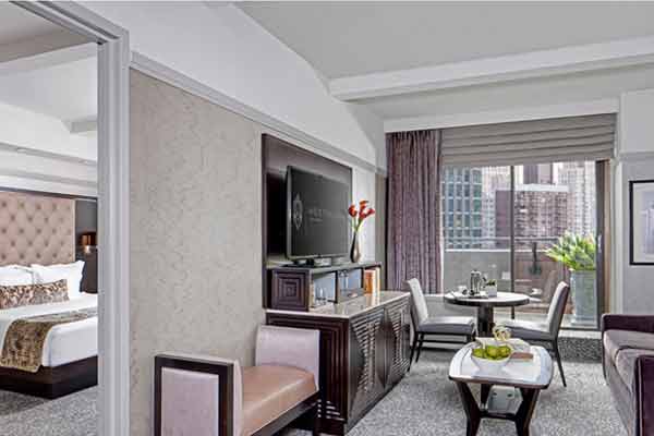 ウェストハウス ホテル ニューヨークのラグジュアリー・1ベッドルーム・スイート