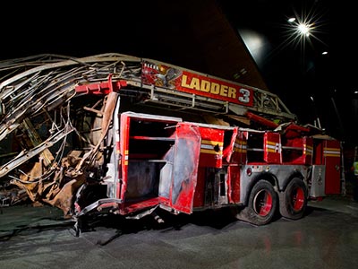 911メモリアル・ミュージアム 消防車
