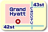 グランドハイアットホテルの地図