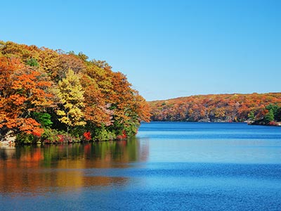 ニューヨーク 自由の女神サークルライン 紅葉クルーズ