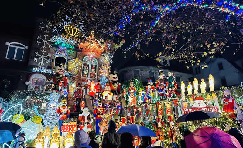 ニューヨーク・クリスマス・イルミネーション・ツアー（食事なし）