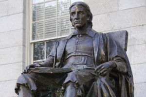 ジョン・ハーバード像