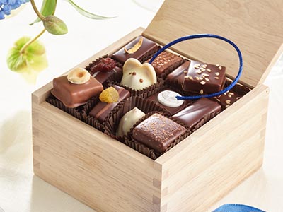 ニューヨーク マンハッタン人気おみやげ L.A. Burdick Handmade Chocolatesの画像