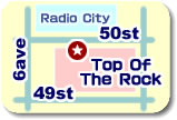 トップオブザロック（ロックフェラーセンター展望台）の地図